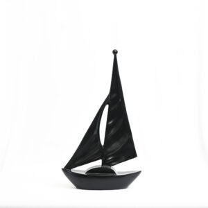 Minimalist Sailboat Silhouette Decor |Modern Coastal Home Decor Accent