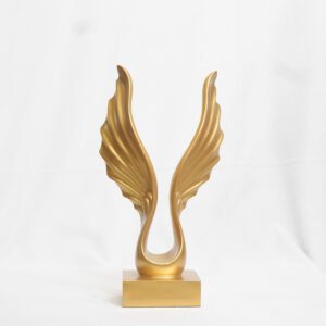 Elegant Modern Wing Statue | Luxury Table Decor
