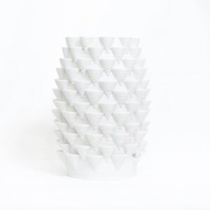 Parametric Pinecone Texture Decorative Vase | Modern 3D-Printed Tactile Home Decor