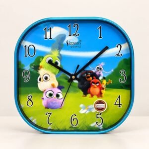 Sizzero Angry Birds Cartoon Wall Clock
